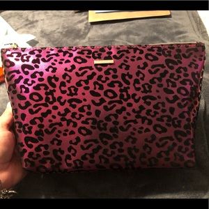NWT•Juicy Couture metallic Pink & Black cosmetic